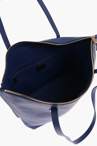 Textured Leather LUCE Tote Bag 