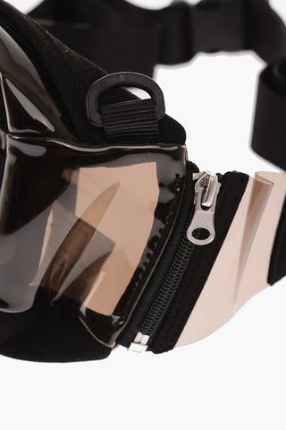 Pvc Bumbag with Leather Trimmings