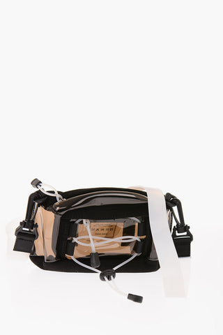 Pvc Bumbag with Leather Trimmings