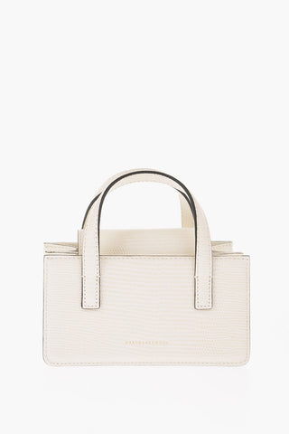 Printed Leather Shoulder Mini Bag 