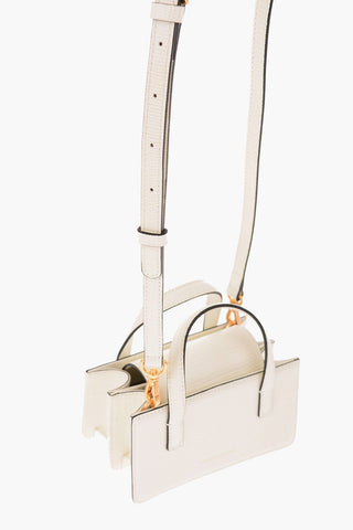 Printed Leather Shoulder Mini Bag 