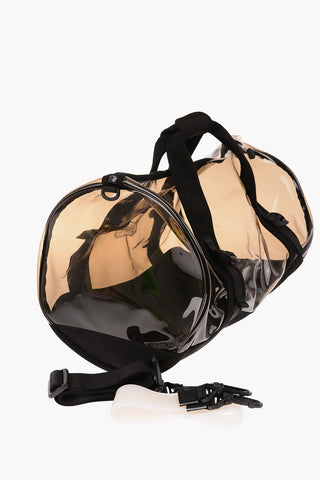 Pvc Shoulder Strap Barrel Bag