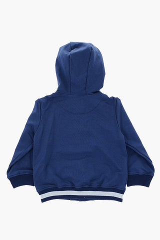 snap buttuns #FENDIFUN hoodie sweatshirt