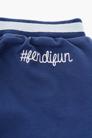 snap buttuns #FENDIFUN hoodie sweatshirt