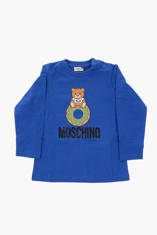 t-shirt a manica lunga con stampa