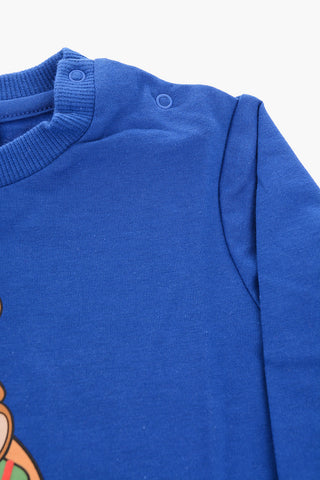 t-shirt a manica lunga con stampa