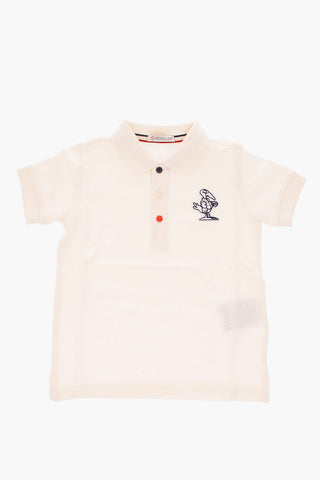 Cotton 3 buttons polo shirt