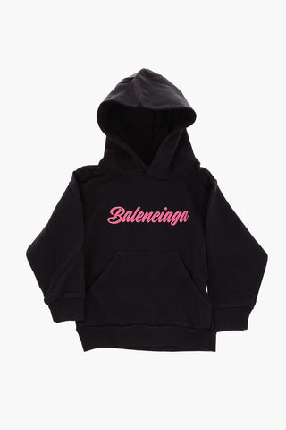 felpa hoodie con maxi tasca a toppa
