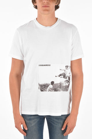 Printed Crew-Neck T-Shirt