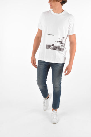 Printed Crew-Neck T-Shirt