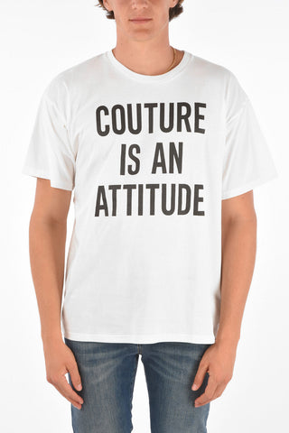 COUTURE! Printed Oversized T-shirt