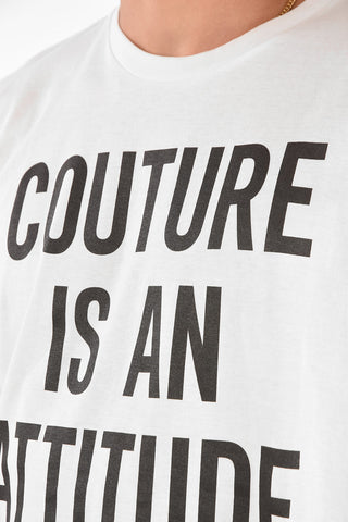 COUTURE! Printed Oversized T-shirt
