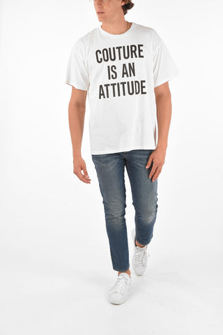 COUTURE! Printed Oversized T-shirt