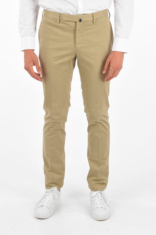 Tight Fit Pants with Belt Loops