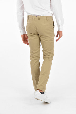 Tight Fit Pants with Belt Loops