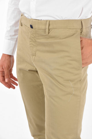 Tight Fit Pants with Belt Loops