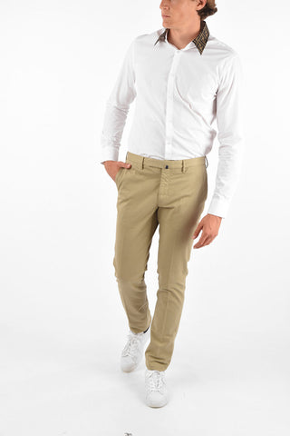 Tight Fit Pants with Belt Loops