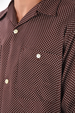 Polka Dot Two Pocket Shirt
