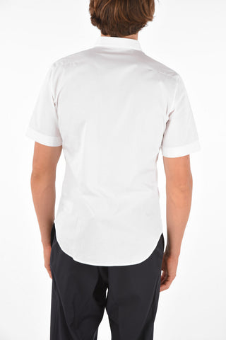 Hidden Closure Classic Collar Shirt