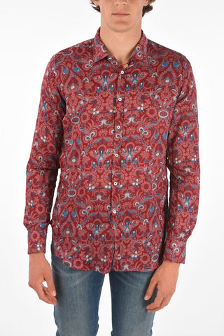 Paysley DAVID Classic Collar Shirt