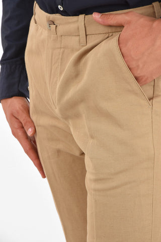 Pantaloni in Lino e Cotone
