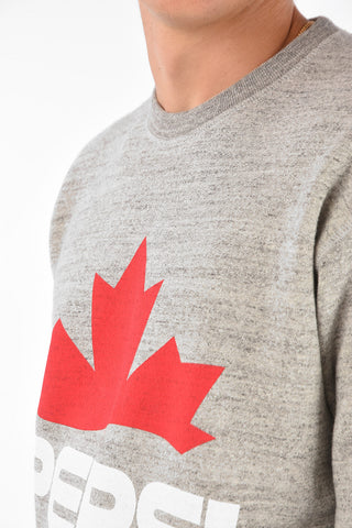 Printed Crew-Neck PEPSI Sweatshirt