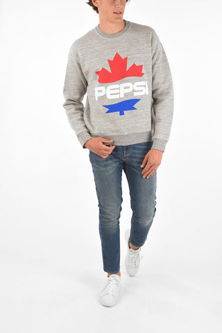Printed Crew-Neck PEPSI Sweatshirt