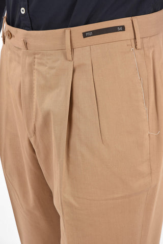 Double Pleated Gentleman Fit Pants