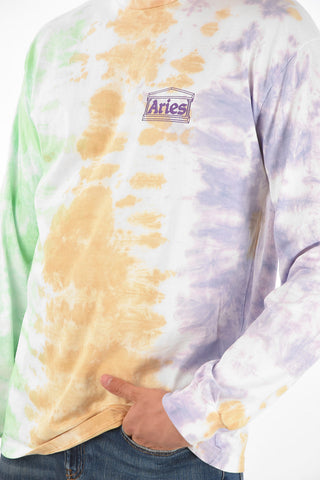 Tye Dye Long Sleeve RIPPLE T-Shirt