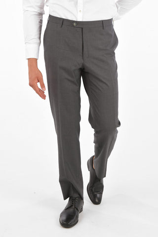 Pantaloni Slacks LEADER FLAWLESS in Lana Vergine 