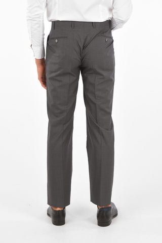 Pantaloni Slacks LEADER FLAWLESS in Lana Vergine 