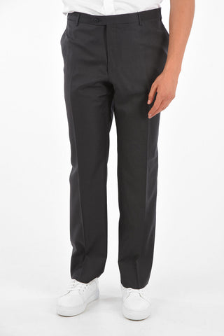 Extrafine Wool LEADER suspenders buttons trousers