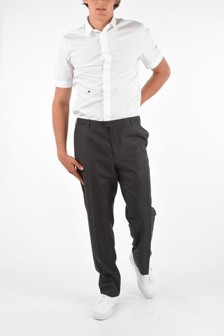 Extrafine Wool LEADER suspenders buttons trousers