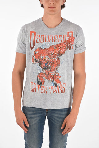 Logo Printed Crew-Neck T-Shirt