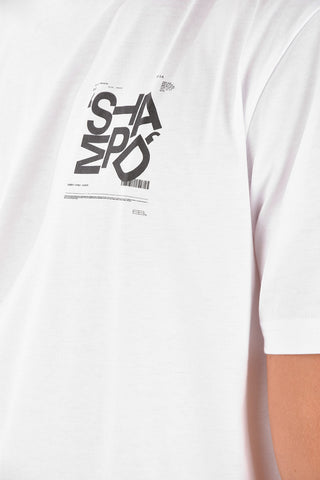 Logo Printed TUMBLE Crew-Neck T-Shirt