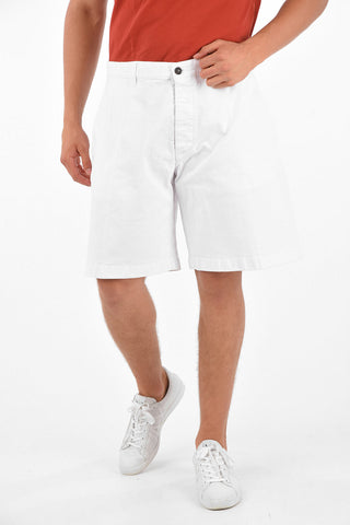 Bermuda in Denim con Passanti