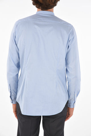 Mini Striped CHICK ALLTIME Mandarin Collar Shirt