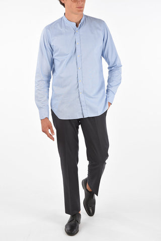 Mini Striped CHICK ALLTIME Mandarin Collar Shirt