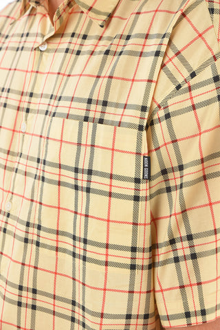 Camicia Collo Francese Tartan