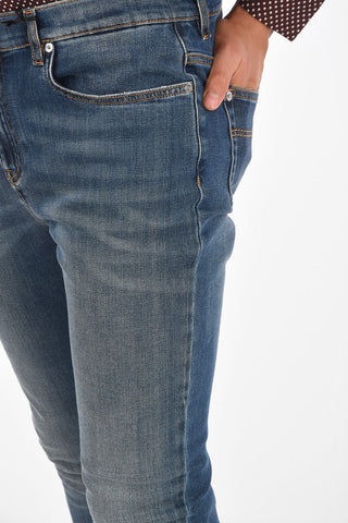 COLLECTION Jeans Slim Fit in Cotone Stretch 17 Cm
