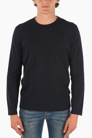 ID Maglia Girocollo in Cotone Ricamato