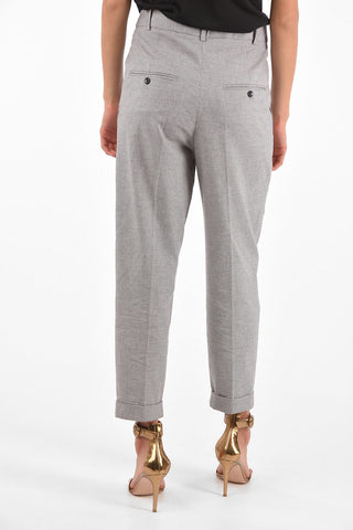 ÉTOILE Pantaloni LOWEA con Stampa Occhio di Pernice