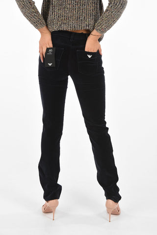 EMPORIO Pantalone 5 Tasche in Velluto Regular Fit