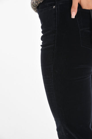 EMPORIO Pantalone 5 Tasche in Velluto Regular Fit