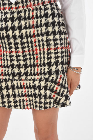 Houndstooth Miniskirt