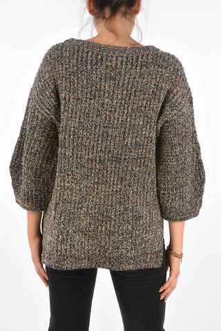 ARMANI EXCHANGE Lurex V-Neck Sweater