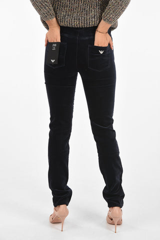 EMPORIO Velvet 5 Pockets J18 Slim Fit Pants