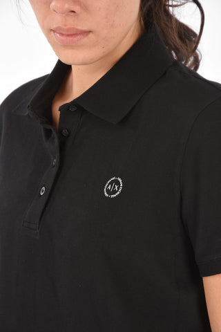 ARMANI EXCHANGE 4 Buttons Polo with Logo