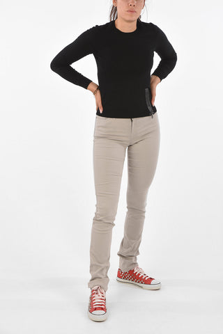 ARMANI EXCHANGE Blend Wool Zip Detail Sweater