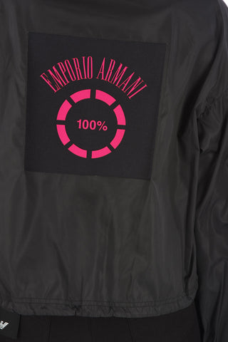 EMPORIO ARMANI Drawstring Sleeve Waterproof Jacket